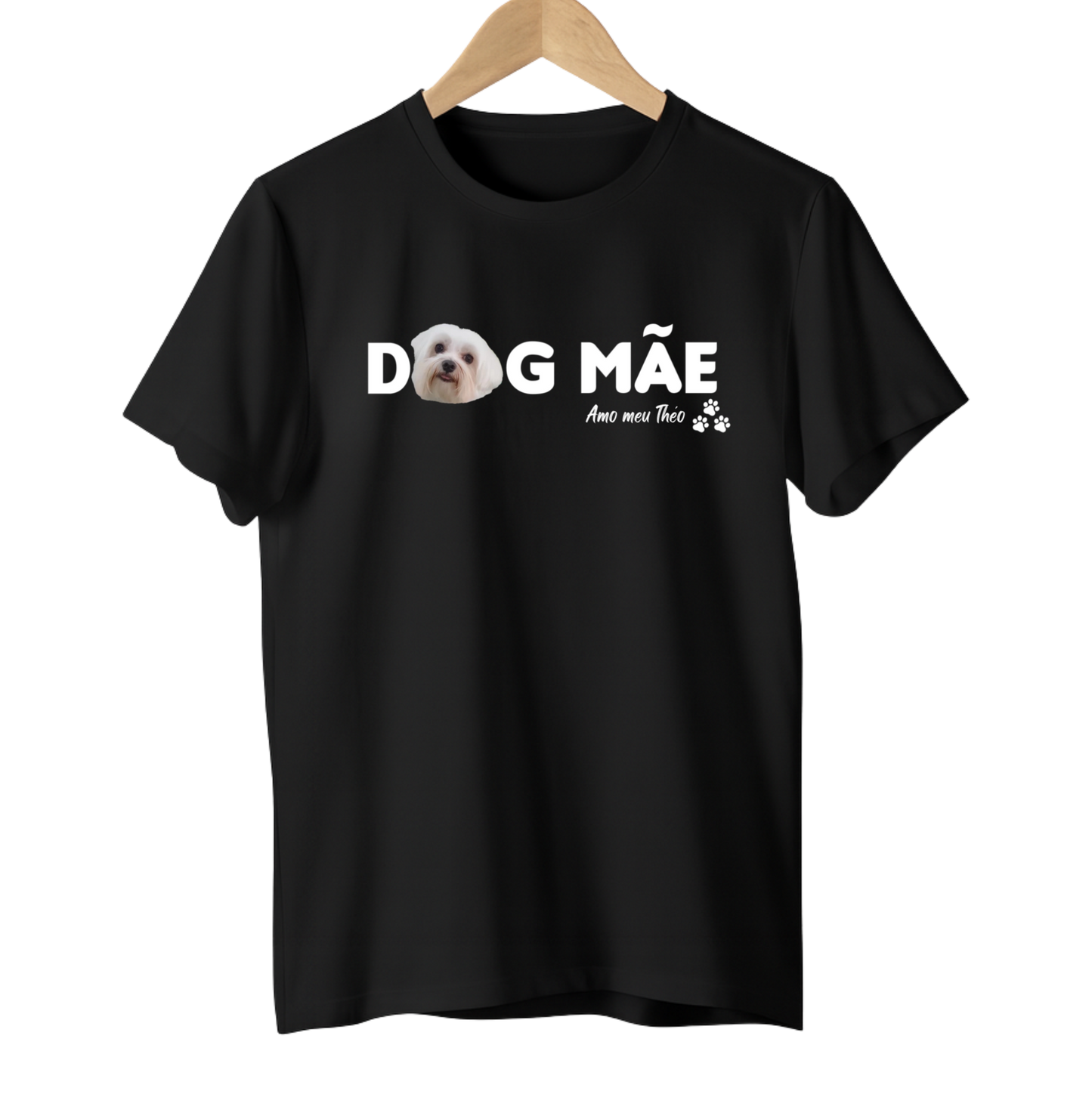 Camiseta Personalizada - Mãe de Cachorro e Gato (DOG e CAT)