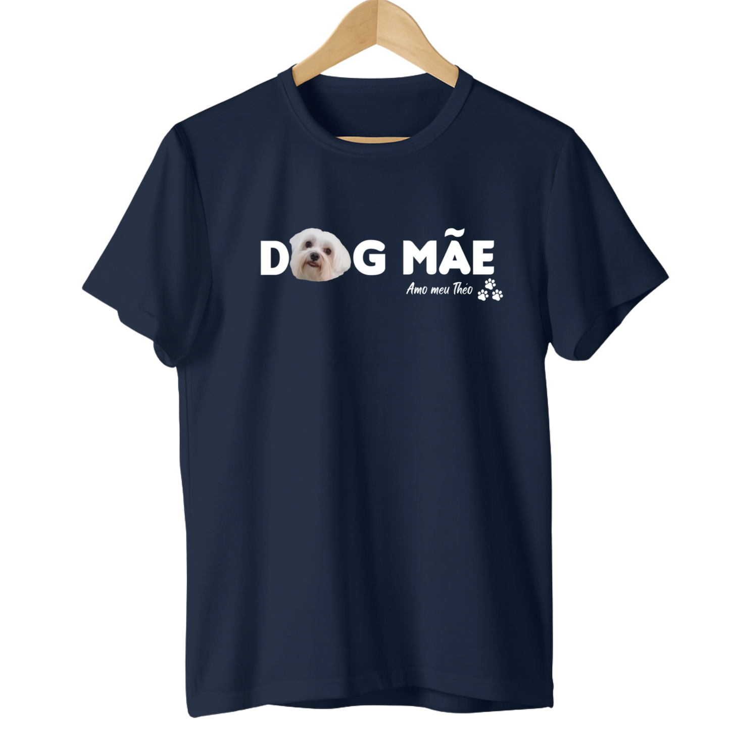 Camiseta Personalizada - Mãe de Cachorro e Gato (DOG e CAT)