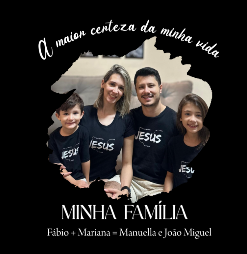 Camiseta Família - A Maior Certeza