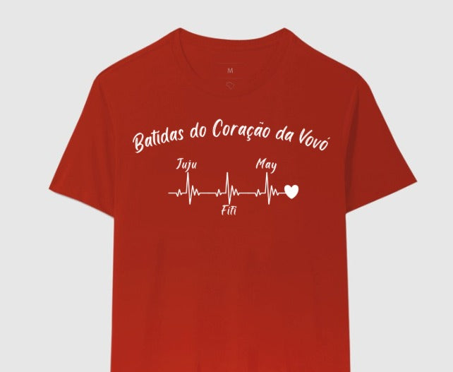 Debora - Camiseta Vermelha M