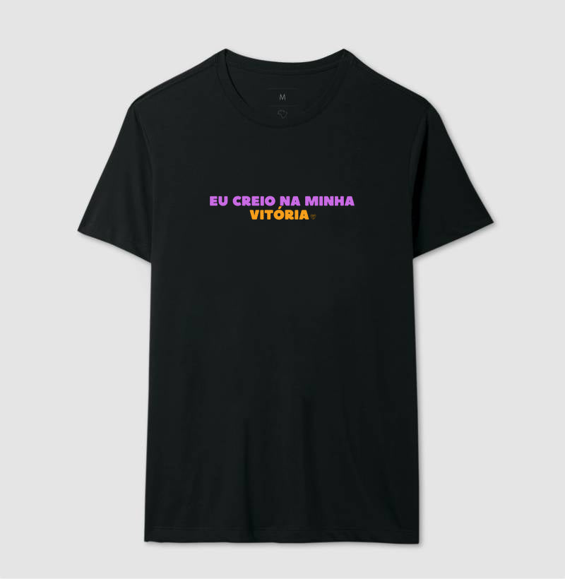 Camiseta Personalizada - Eu creio na vitória