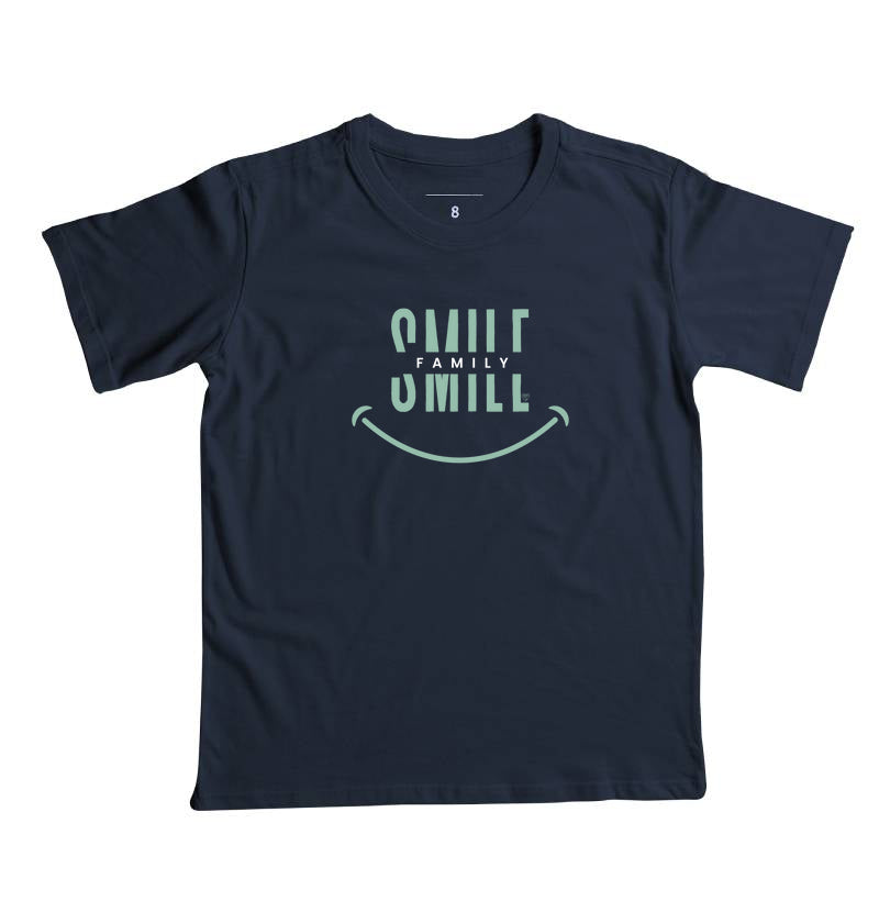 Camiseta Infantil - Smile Family