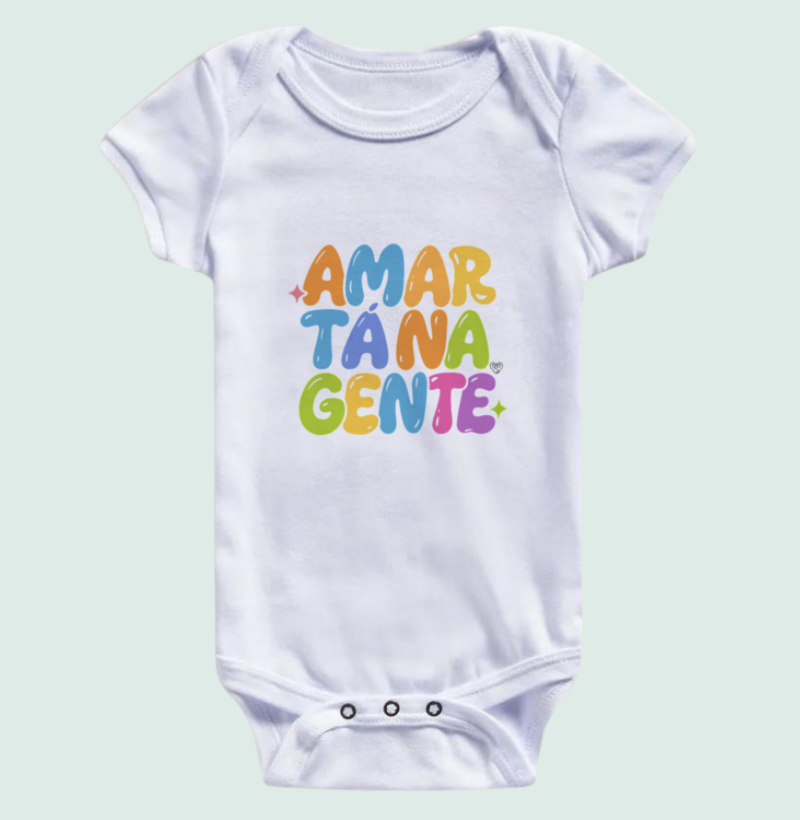 Body Infantil Família Amar tá na Gente