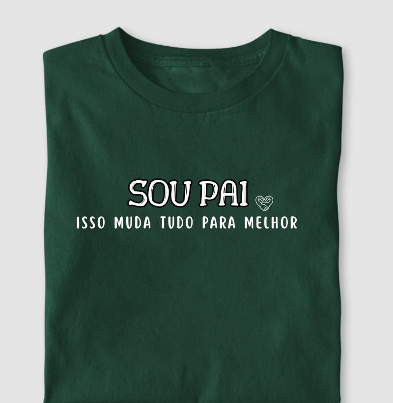 Camiseta Pai - Muda para melhor