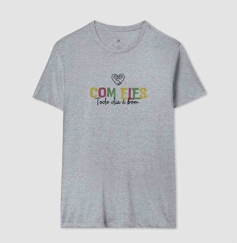 Camiseta Família - Com eles