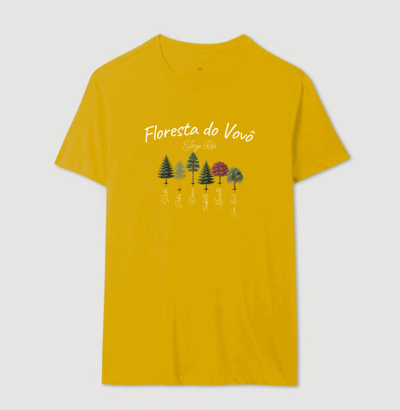 Camiseta Personalizada - Floresta do Vovô