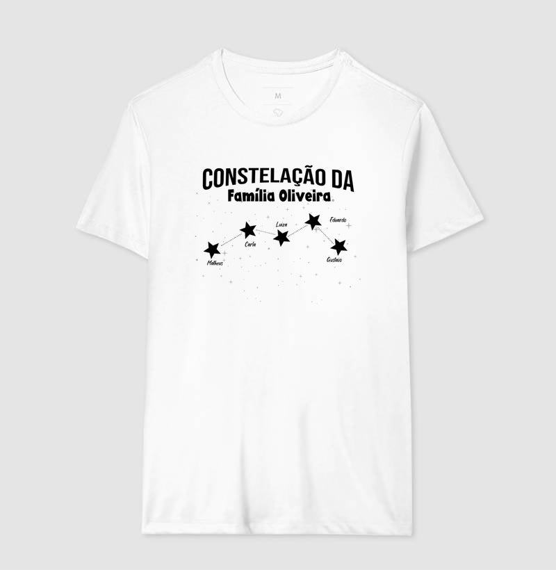 Camiseta Personalizada - Constelação Familiar
