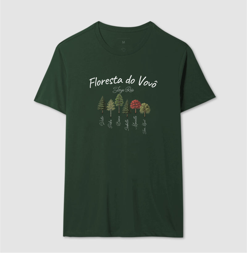 Camiseta Personalizada - Floresta do Vovô