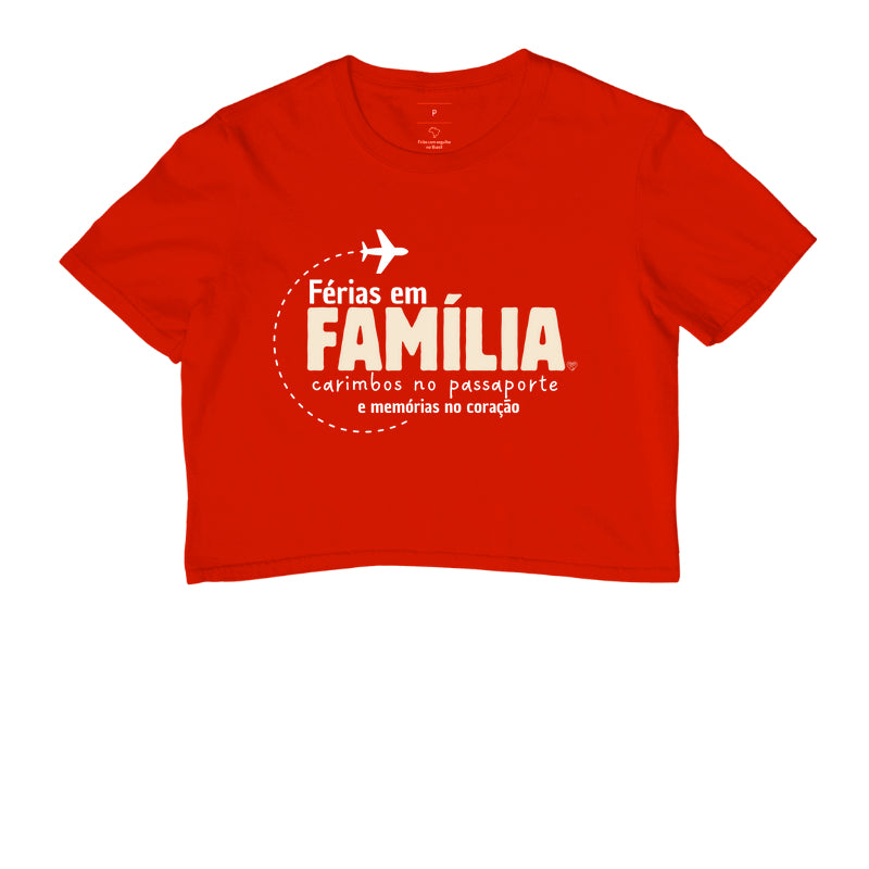 Camiseta - Férias em Família