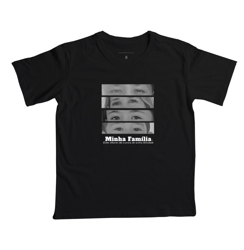 Camiseta Personalizada Infantil - Olhares