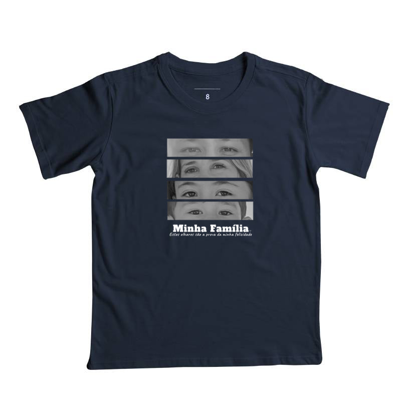 Camiseta Personalizada Infantil - Olhares