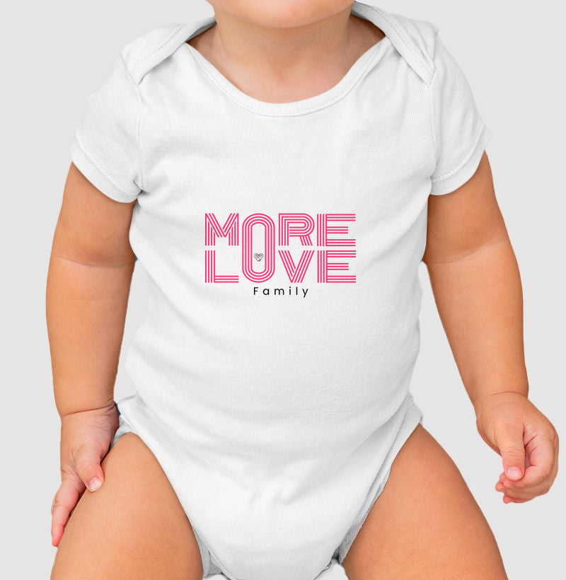 Body Infantil - More Love Family