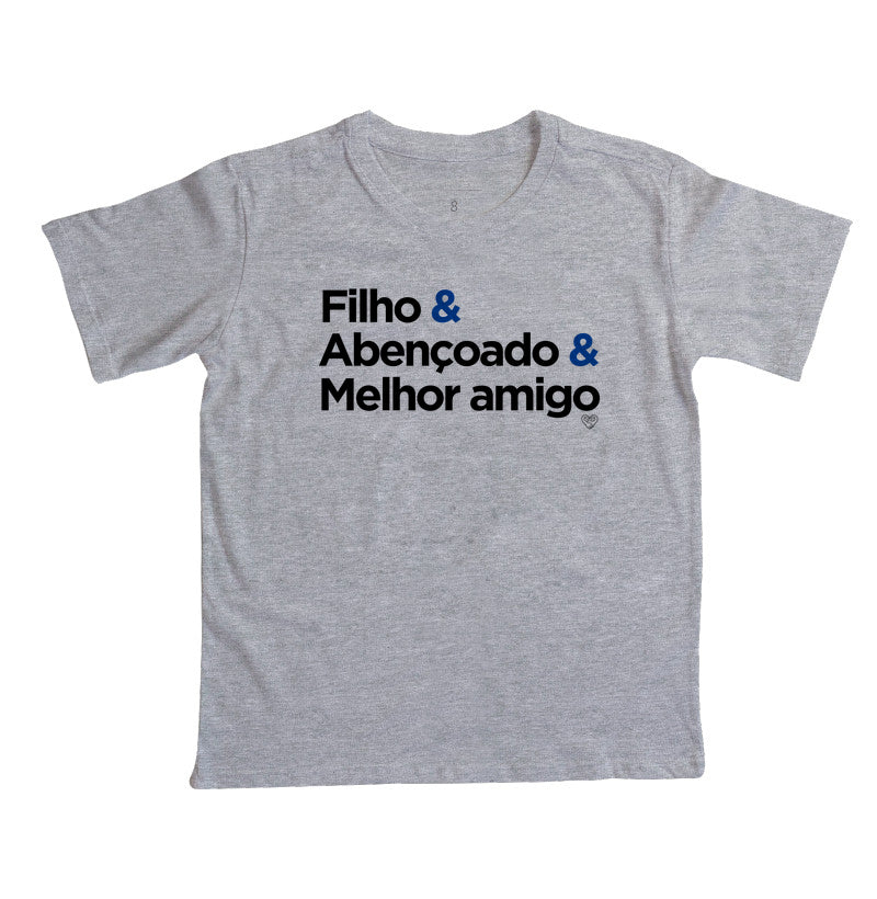 Camiseta Infantil Melhor amigo do Pai