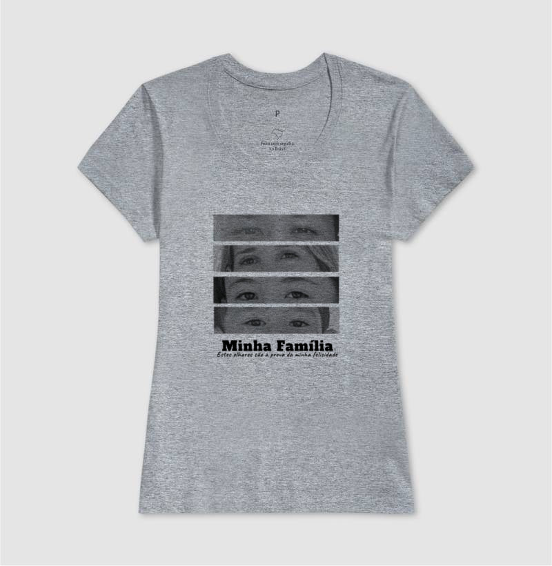 Camiseta Personalizada Família - Olhares