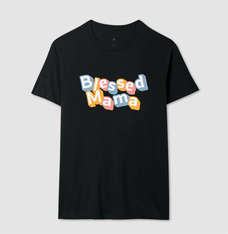 Camiseta Mãe - Blessed Mama
