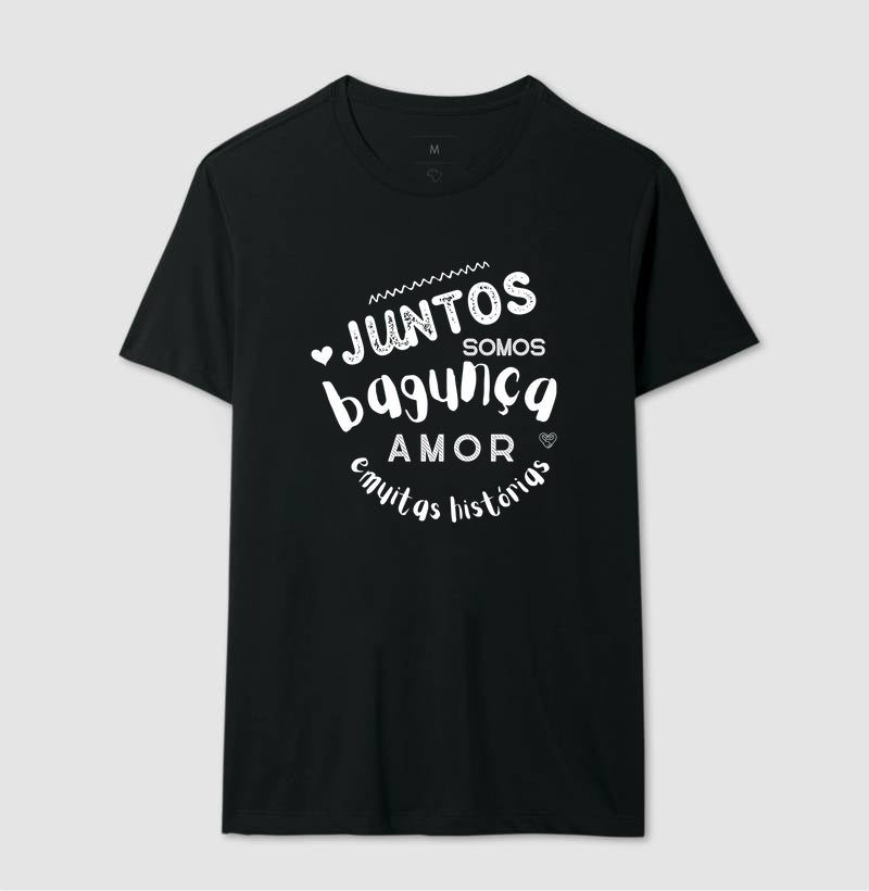 Camiseta - Família Juntos somos Bagunça