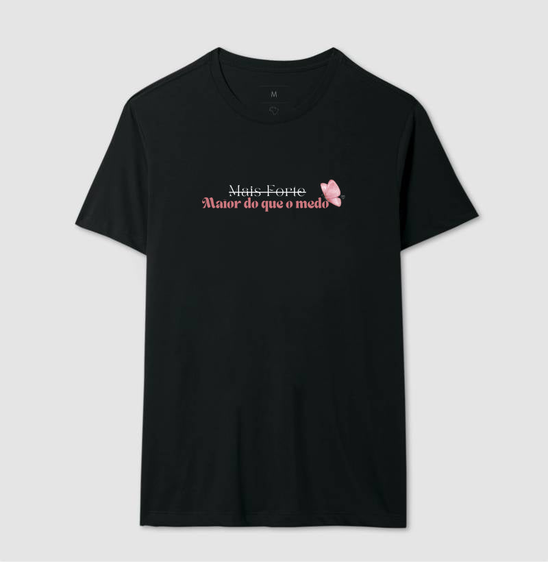 Camiseta Personalizada - Maior do que o Medo