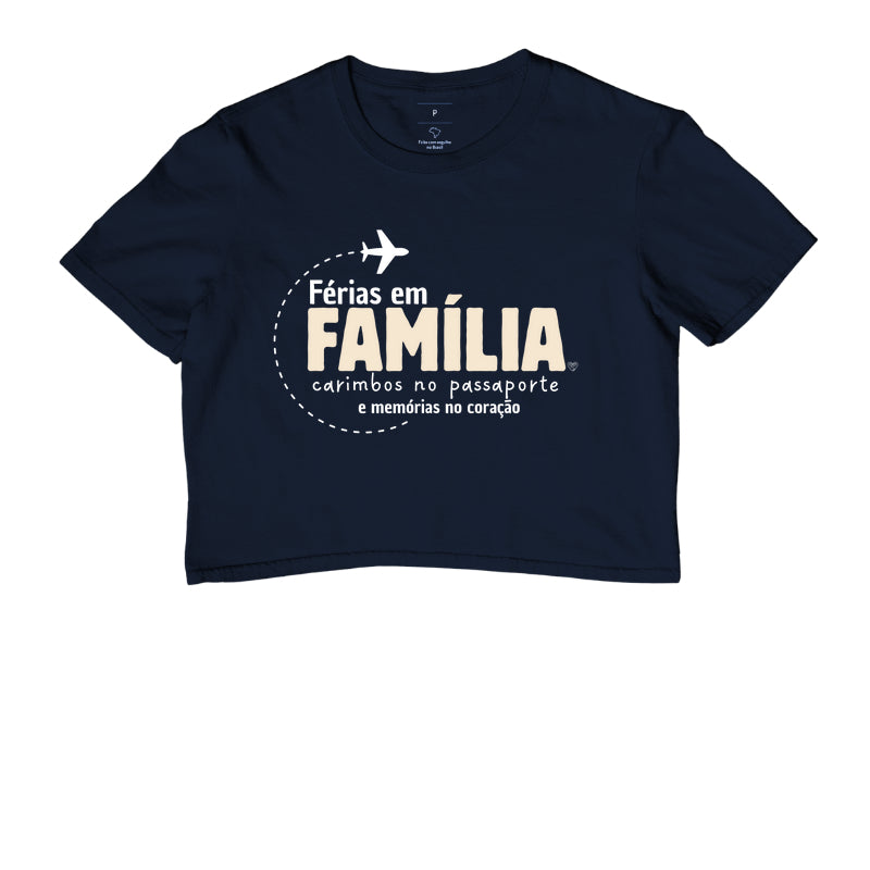Camiseta - Férias em Família