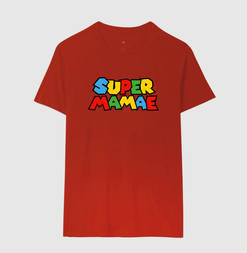 Camiseta Mãe - Super mamãe