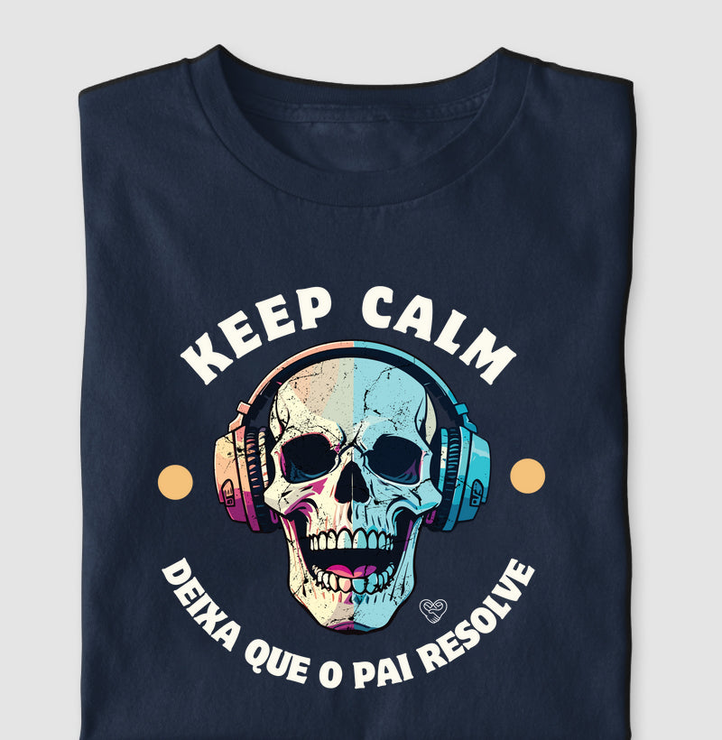 Camiseta Pai - Deixa que o Pai resolve