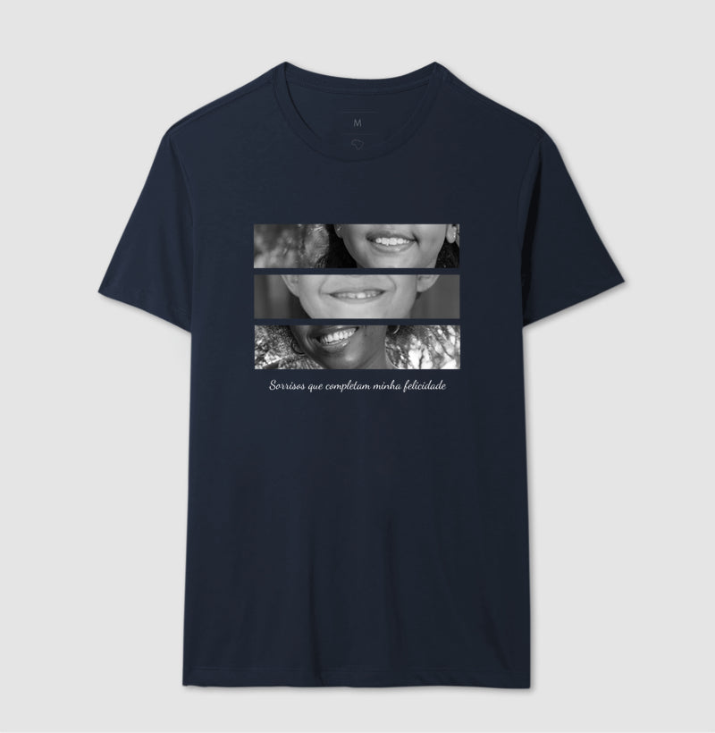 Camiseta Sorrisos de Felicidade