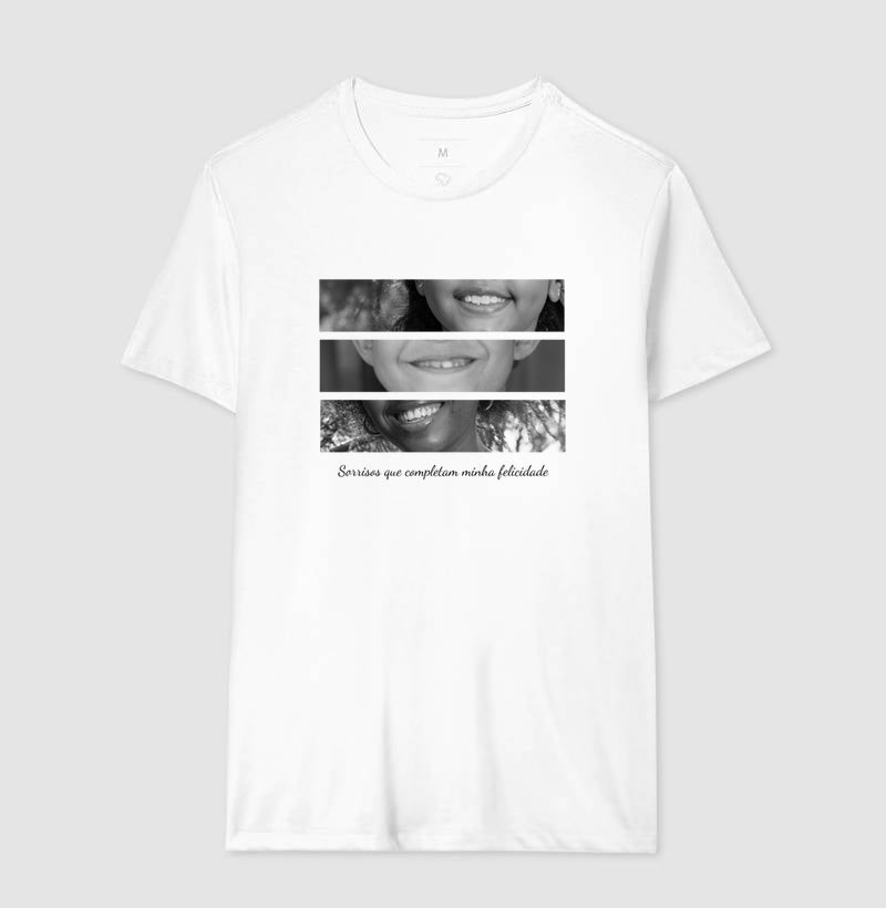 Camiseta Sorrisos de Felicidade