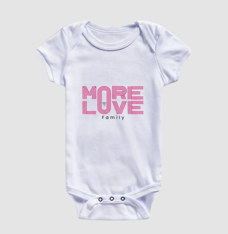 Body Infantil - More Love Family