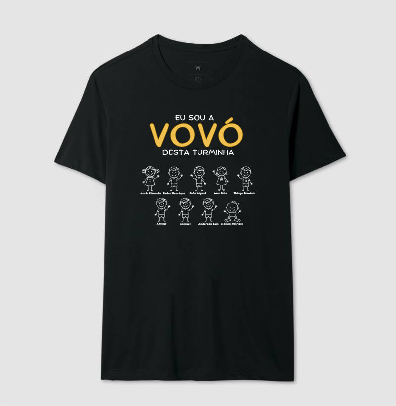 #6347 Guaciara Arend CAMISETA PRETA GG