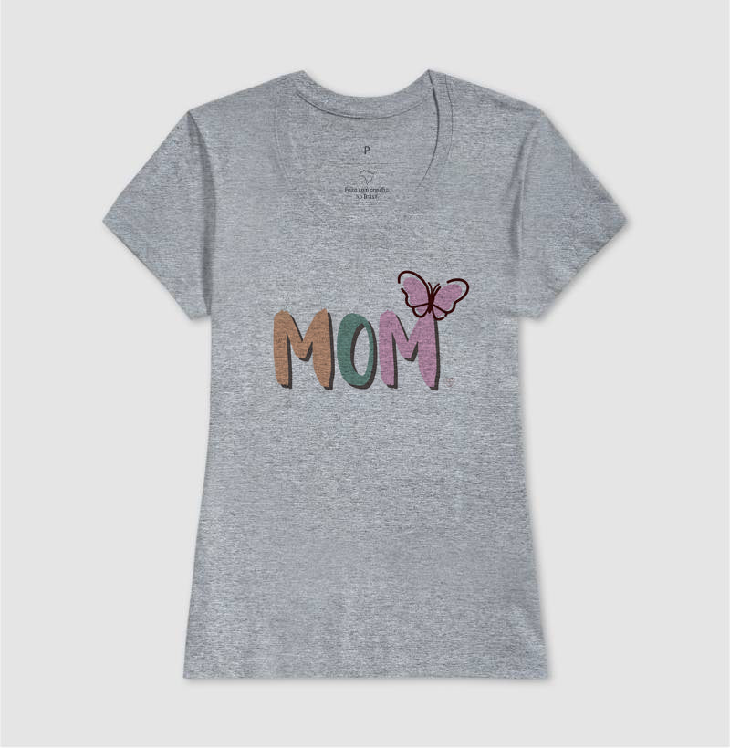 Camiseta Mãe -Mom