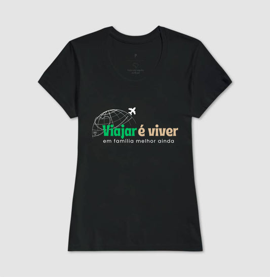 Camiseta Viajar é Viver