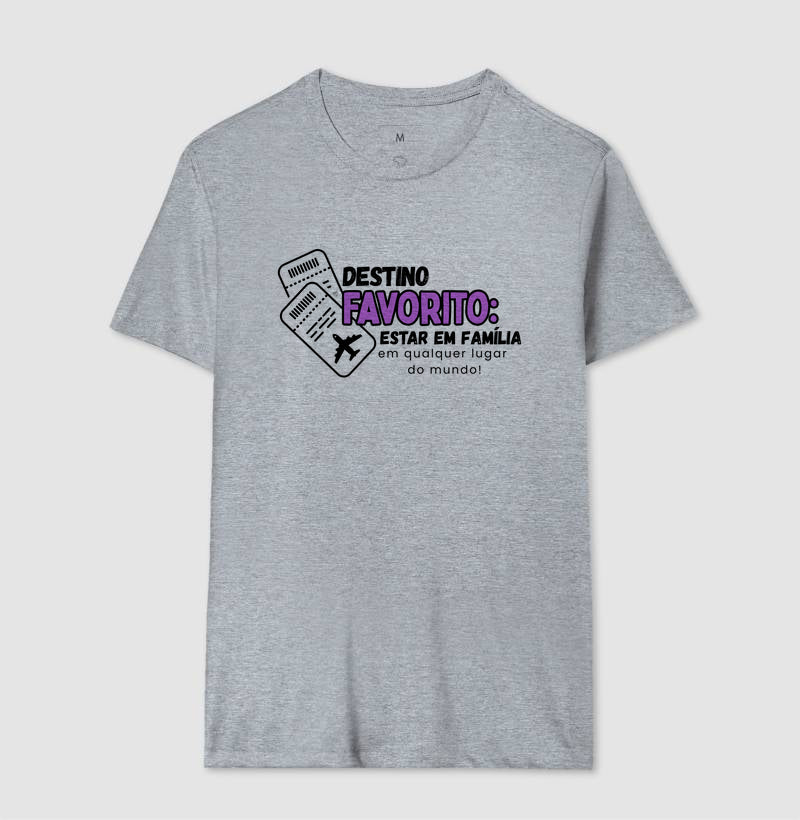 Camiseta - Família, Destino Favorito
