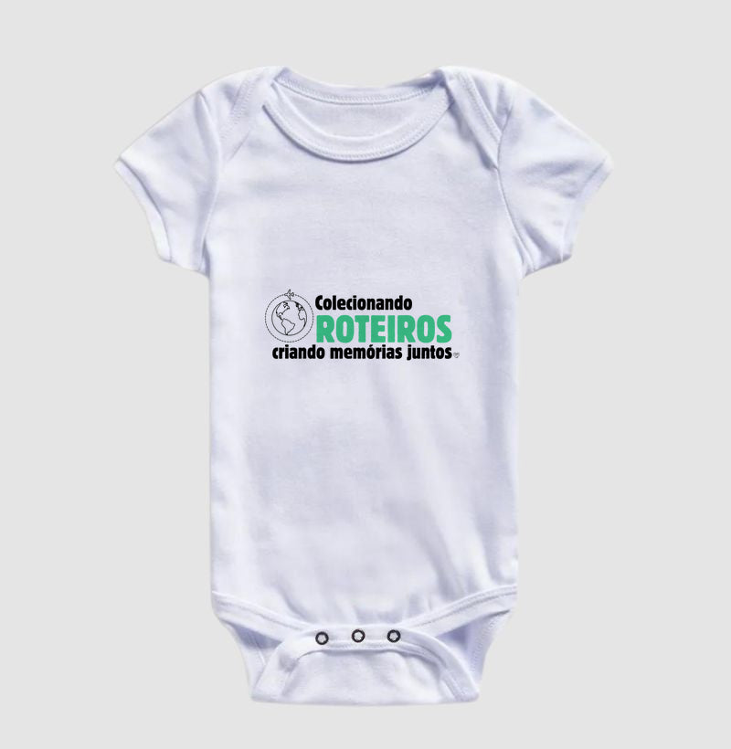 Body Infantil Viagem Colecionando Roteiros