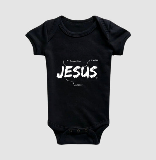 Body Infantil Jesus é o caminho, verdade e vida