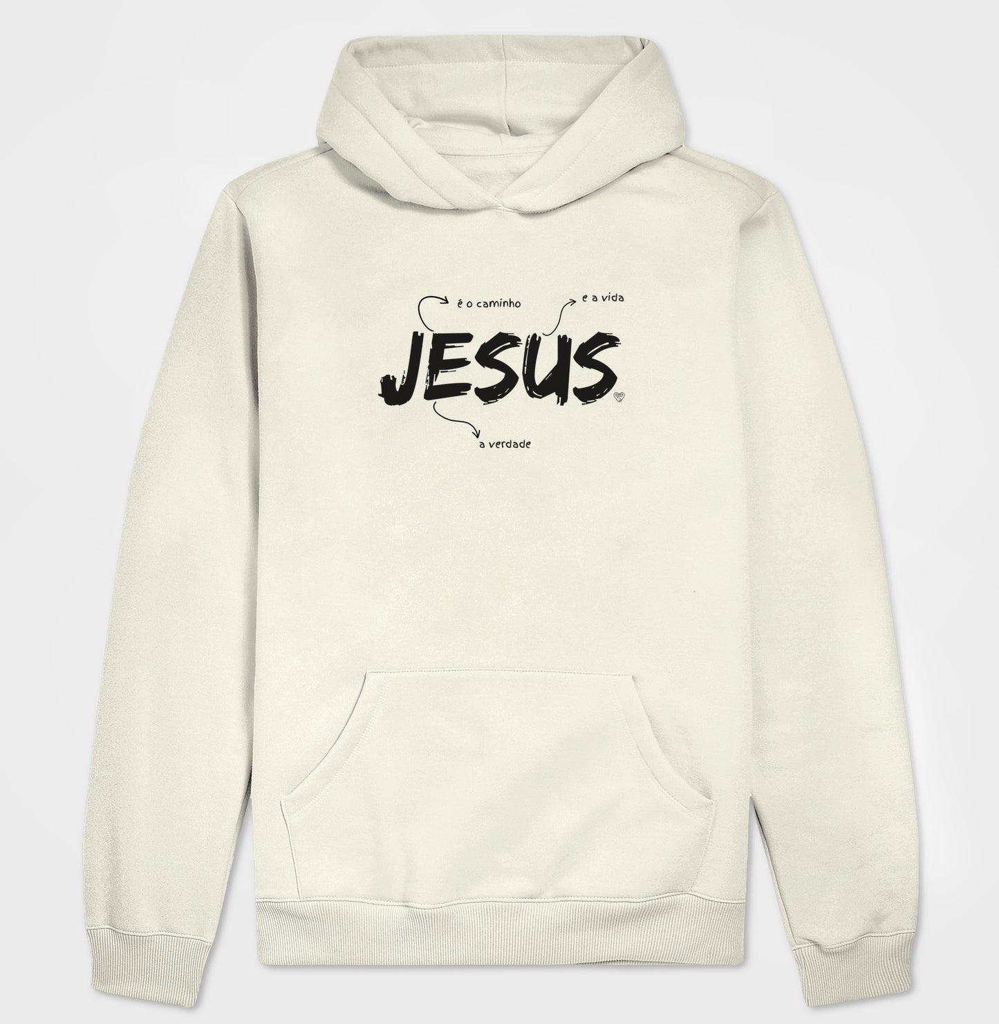 Moletom - Jesus é o caminho, verdade e vida