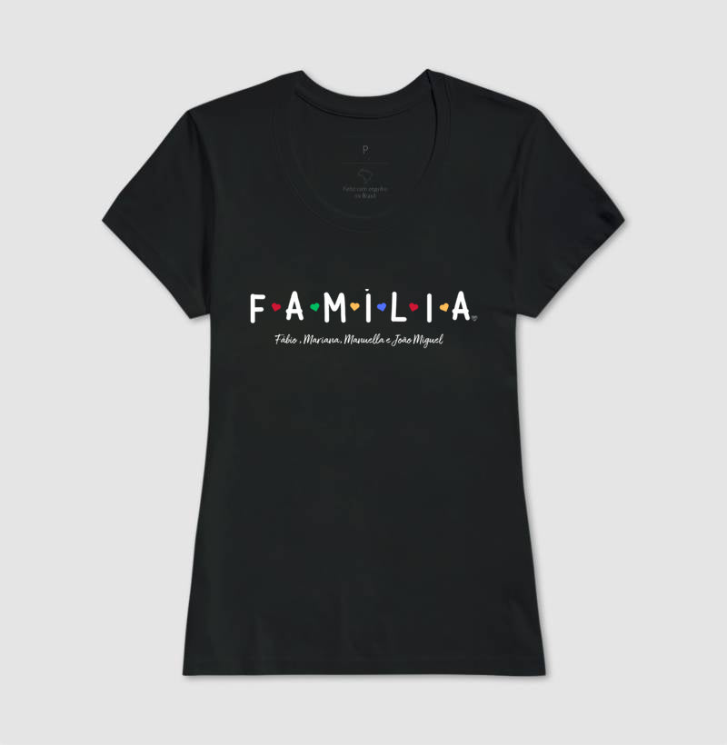 Camiseta - Família Divertida