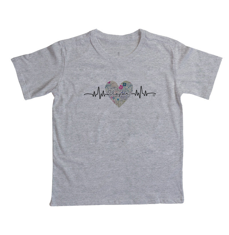 Camiseta Infantil - Viajar