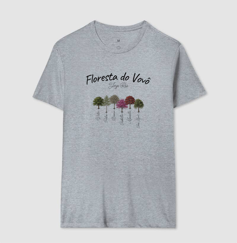 Camiseta Personalizada - Floresta do Vovô