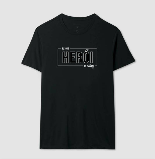 Camiseta Sou Pai e Herói de algúem