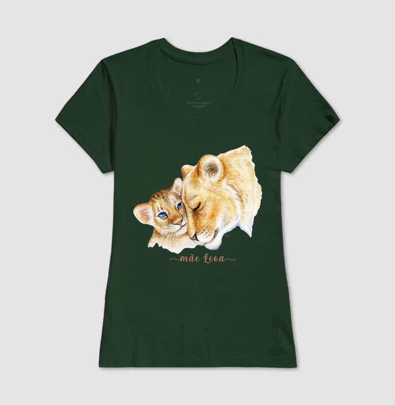 Camiseta Mãe - Leoa