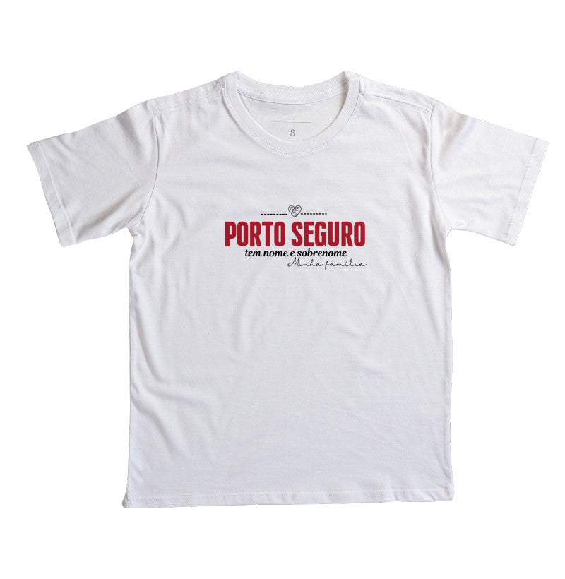 Camiseta Infantil Família Porto Seguro