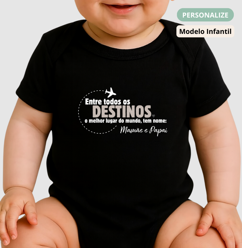 Camiseta - Entre todos os Destinos