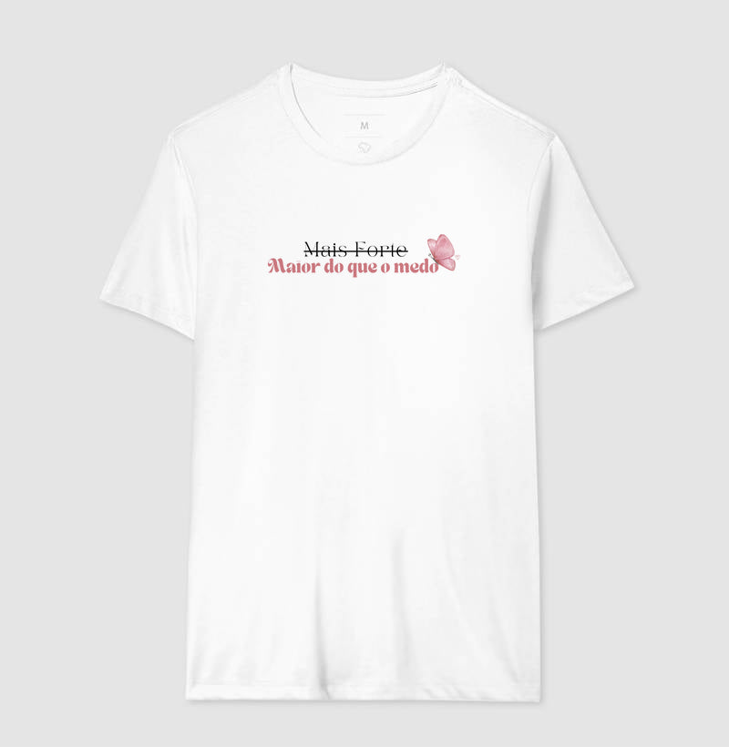 Camiseta Personalizada - Maior do que o Medo