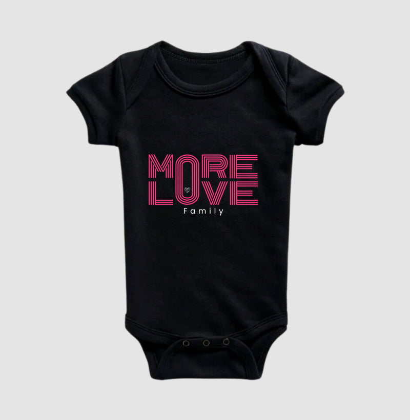 Body Infantil - More Love Family