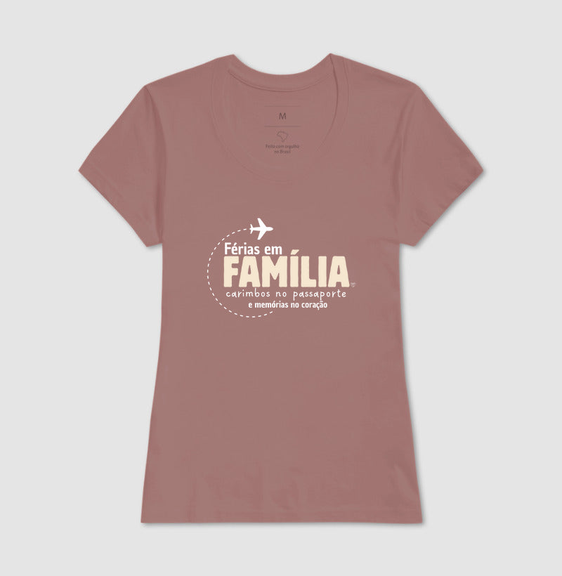 Camiseta - Férias em Família