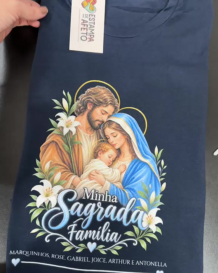 Estampa DTG feita pela Estampa de Afeto