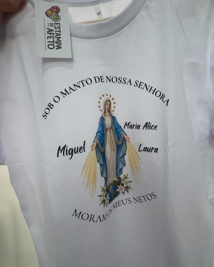 Estampa DTG feita pela Estampa de Afeto