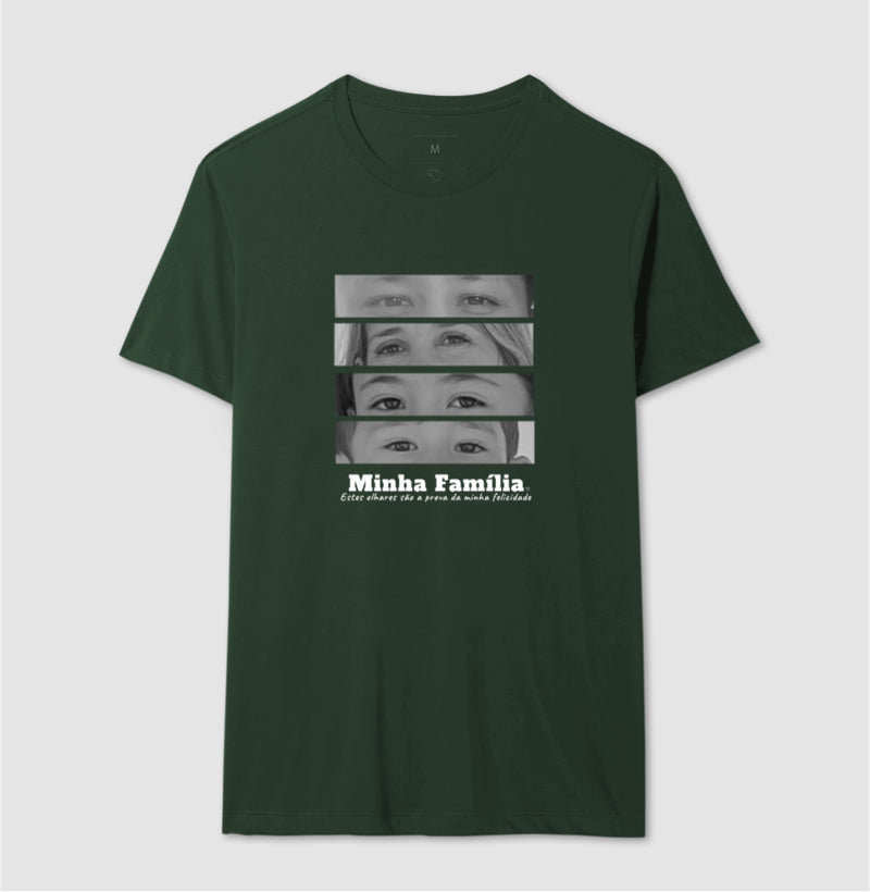 Camiseta Personalizada Família - Olhares