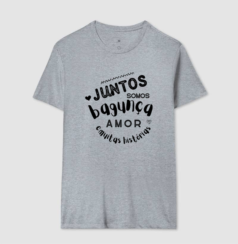 Camiseta - Família Juntos somos Bagunça