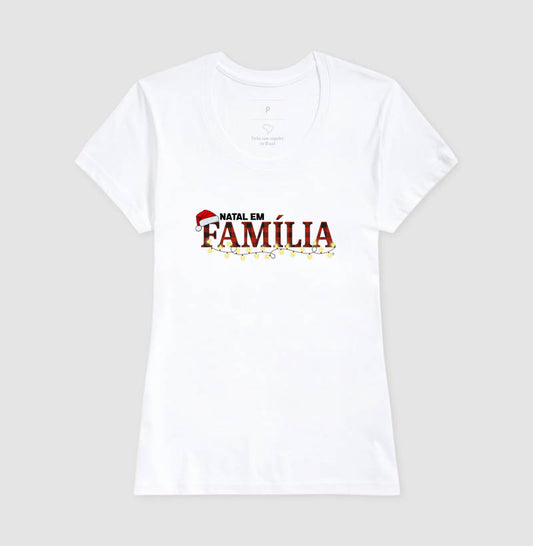 Camiseta Natal em Família