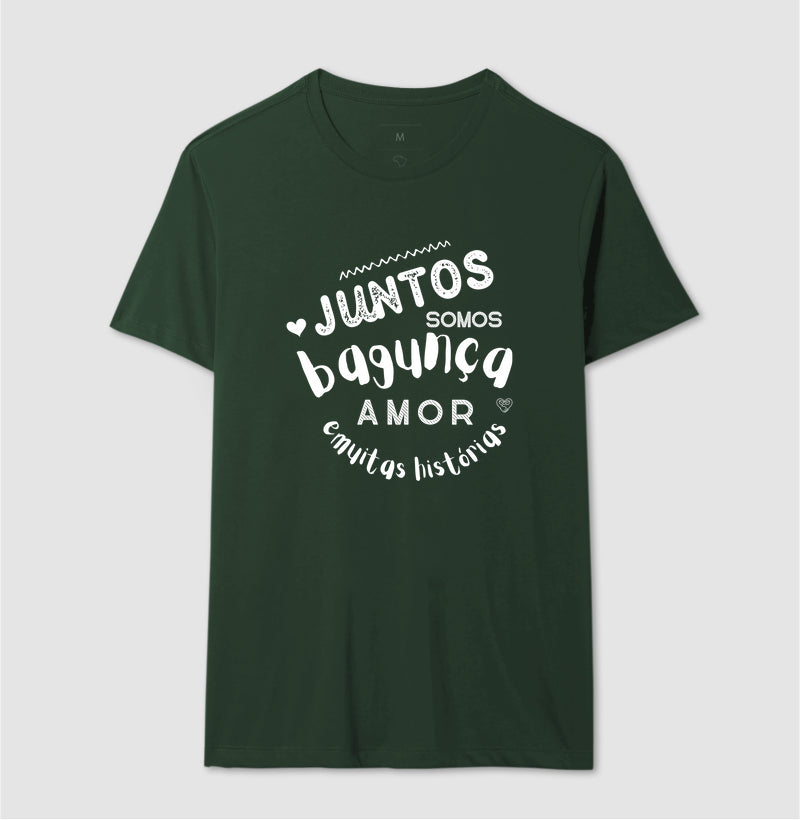 Camiseta - Família Juntos somos Bagunça